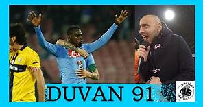 Duvan Zapata gol NAPOLI PARMA Stadio San Paolo Serie A [DECIBEL BELLINI]