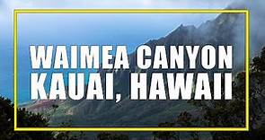 Stunning Views of Waimea Canyon and the Na Pali Coast in Kauai, Hawaii