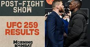 UFC 259 Results: Israel Adesanya vs. Jan Blachowicz | Post-Fight Show | MORNING KOMBAT