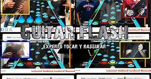 Guitar Flash: Los mejores jugadores en Experto Tocar y Rasguear