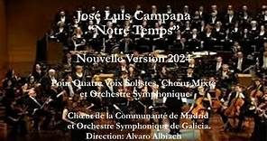 Jose Luis Campana - Notre Temps