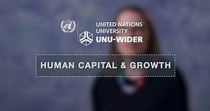 What is human capital? | Human capital and growth