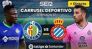 ⚽️ GETAFE CF vs RCD ESPANYOL | EN DIRECTO #LaLiga Jornada 17