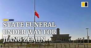 WATCH LIVE: State funeral under way for Jiang Zemin