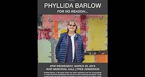 Phyllida Barlow - Shenkman Lecture in Contemporary Art 2019