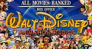 All Walt Disney Animation Movies Ranked (Box Office)