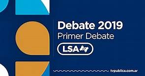 Primer Debate Presidencial 2019 en LSA (Lengua de Señas Argentina)