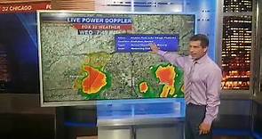 Severe storms approaching.... - Bill Bellis Fox 32 Chicago