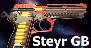 How a Steyr GB Pistol Works | Operation and Field Strip | World of Guns