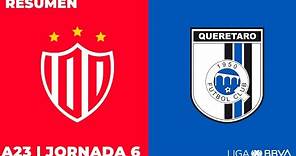 Resumen | Necaxa vs Querétaro | Liga BBVA MX | Apertura 2023 - Jornada 6