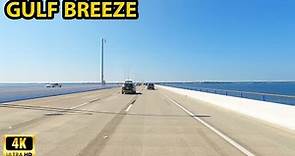 Gulf Breeze Florida Driving Through