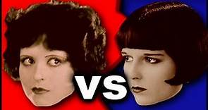 1920's Flappers: Louise Brooks Vs Clara Bow