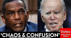 Burgess Owens Exoriates President Biden Over Student Loan Forgiveness And More | 2023 Rewind