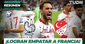 Resumen y Goles | Francia 1 - 1 Turquía | UEFA European Qualifiers | TUDN