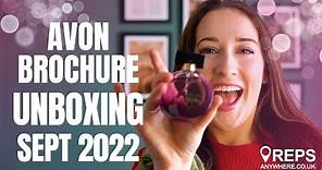 Avon September Brochure 2022 UK - Campaign 9 Cosmetics Unboxing