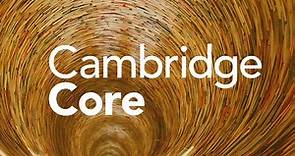 Textbooks | Publications | Cambridge Core