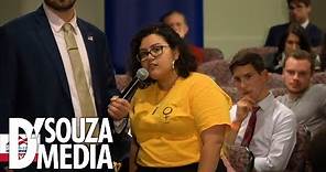 D'Souza DESTROYS "proud Democrat" in heated Q&A