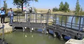 Canal de Castilla. Funcionamiento de las esclusas