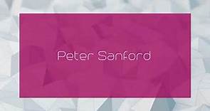 Peter Sanford - appearance