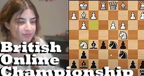 2020/21 British Online Chess Championship | Games of the Week - IM Dorsa Derakhshani
