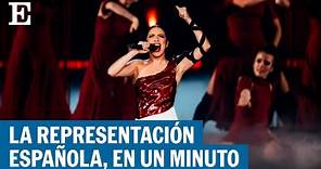 Así ha sido la actuación de Blanca Paloma en Eurovisión | EL PAÍS