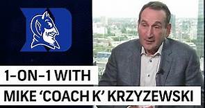 Mike 'Coach K' Krzyzewski on retirement from Duke basketball, growing up in Chicago and Jon Scheyer