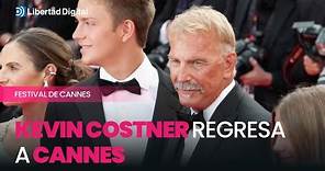 FRANCIA | Kevin Costner es aclamado en la alfombra roja de Cannes