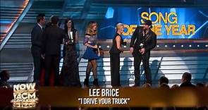 Lee Brice Wins Song of the Year at the ACM Awards
