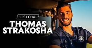 THOMAS STRAKOSHA SIGNS FOR BRENTFORD | FIRST CHAT