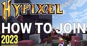 How To Join Hypixel in 2023