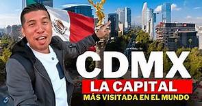 CDMX LA CAPITAL más VISITADA por millones de TURISTAS🌍curiosidades que no sabias Ciudad de MÉXICO 🇲🇽