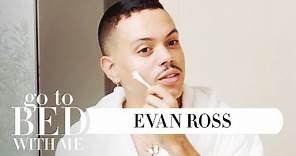 Actor Evan Ross' Nighttime Skincare Routine | Go To Bed With Me | Harper's BAZAAR