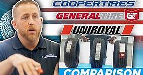 Cooper Tire, Uniroyal, & General Tire - 3 Midline UHP Tire Comparison -