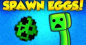 Minecraft Mods - CRAFT SPAWN EGGS! | Craftable Spawn Eggs Mod! (Minecraft Mod Spotlight)