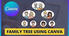 How To Create Family Tree Using Canva (EASY!) | Make Family Tree Online