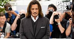 Johnny Depp attends Cannes Film Festival