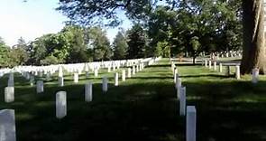 British Major-General Orde Wingate DSO** gravesite at Arlington National Cemetery