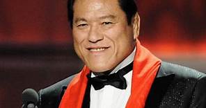 Antonio Inoki speaks at the WWE Hall of Fame 2010 induction