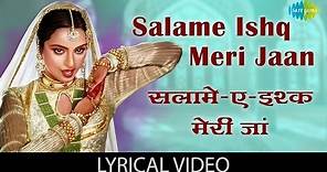 Salam e Ishq with lyrics | सलाम ए इश्क़ गाने के बोल | Muqaddar ka Sikandar | Rekha | Amitabh Bachchan