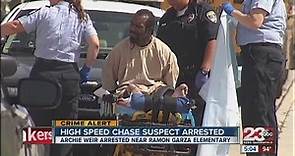 High speed chase suspect arrested