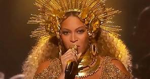 Beyonce Pregnant With Twins Grammys Performance 2017 - VIDEO