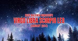 JANUARY 2024: VIRGO LIBRA SCORPIO LEO | Rudy Baldwin Horoscope