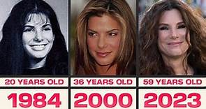 Evolution of Sandra Bullock Age 0-59 (1964-2023)