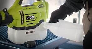 RYOBI ONE+ 18V Cordless Electrostatic 0.5 Gal Sprayer with 2.0 Ah Battery and Charger P2890