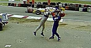 Piquet Rages After Salazar Shunt | 1982 German Grand Prix