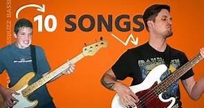10 Songs that Taught Me Bass (Easy to Effin’ Hard)