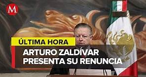 Arturo Zaldívar presenta su renuncia como ministro de la Suprema Corte