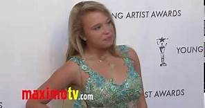 Evie Thompson "Young Artist Awards" 2011 Red Carpet