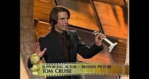 Tom Cruise Wins Best Supporting Actor Motion Picture - Golden Globes 2000