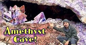 Massive Amethyst Crystals Found Mining in Canada!